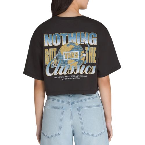 Blusa Feminina Vans Crop Nothing But The Classics PRETO-V4707500690001- -1-